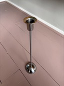 Vintage stainless steel candlestick IKEA Stockholm