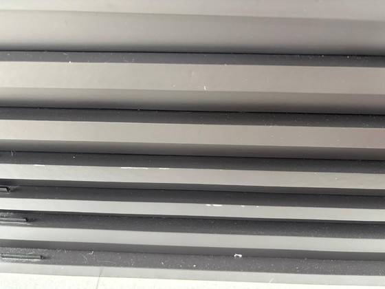 Image 1 of 1X Molteni (System 505) halbhoher Kleiderschrank mit Schiebetür in Hochglanz.  