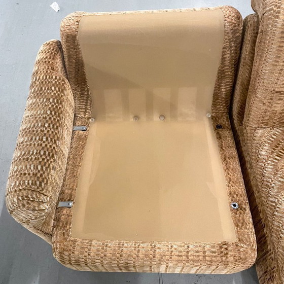 Image 1 of Vintage modulaire elementenbank – jaren 70 - Mid Century Modern