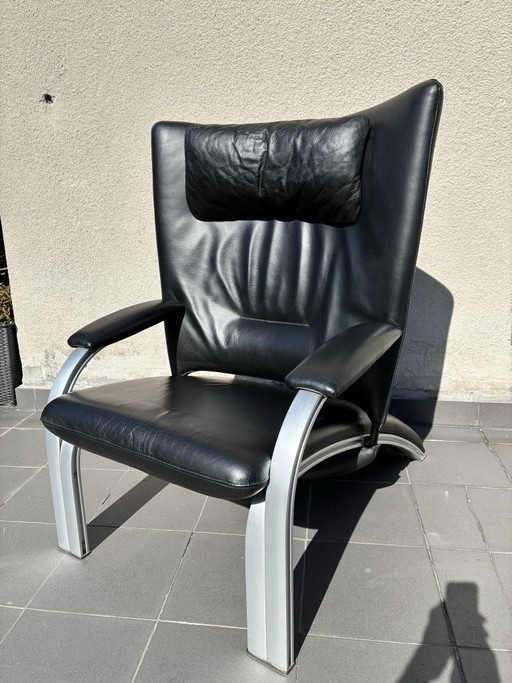 Fauteuil inclinable WK Wohnen Spot 698 par Stefan Heiliger, années 1980