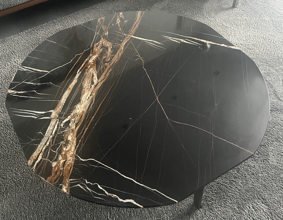 Image 1 of Papadatos Couchtisch Madison Marble mit Marmor Platte Sahara Noir