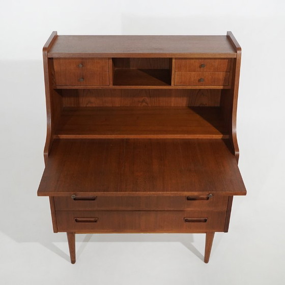 Secretaire in teak di Gunnar Nielsen Tibergaard per Tibergaard, anni '60 – Scrivanie, Legno (photo 7 of 15)