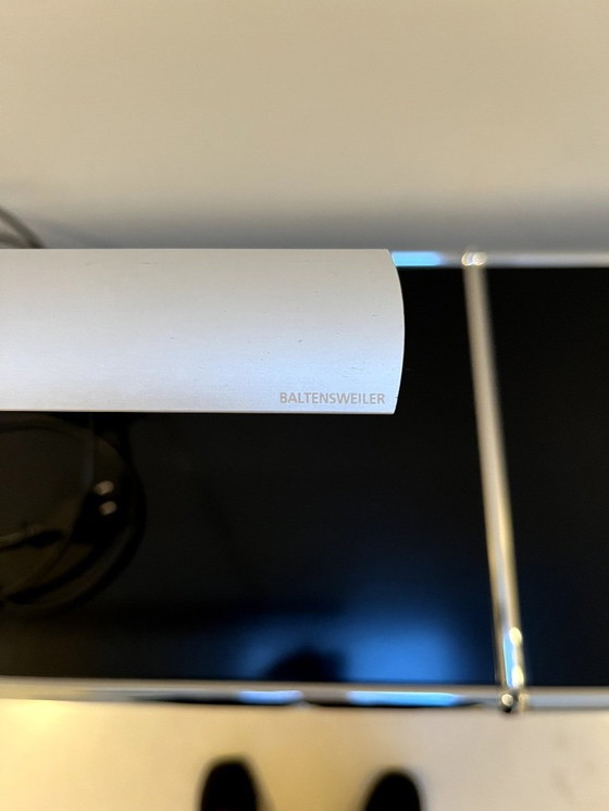 Image 1 of Baltensweiler table lamp Let aluminum black base.