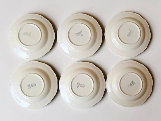 6 deep plates in Gien earthenware, Lorraine model – Crockery, Porcelain (photo 9 of 11)