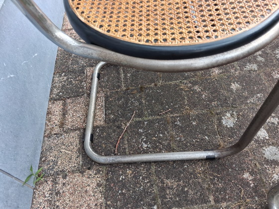 Image 1 of 4 Italian design sled chairs