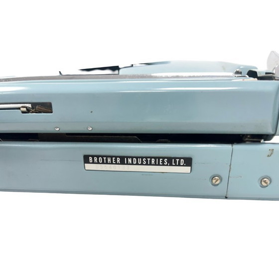 Image 1 of Brother De Luxe suitcase typewriter, Japan, 1970s.