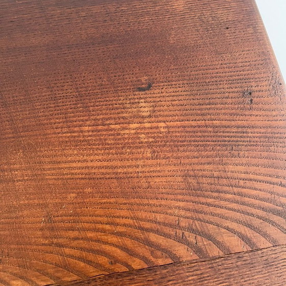 Image 1 of Offenes Sideboard/Vitrinenschrank aus Eiche im Landhausstil, 1930/50