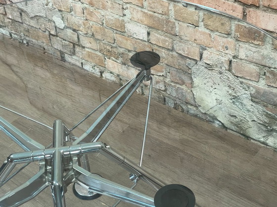 Tecno Nomos – Rond Glas | Norman Foster – Esstische, Metal (photo 7 of 7)
