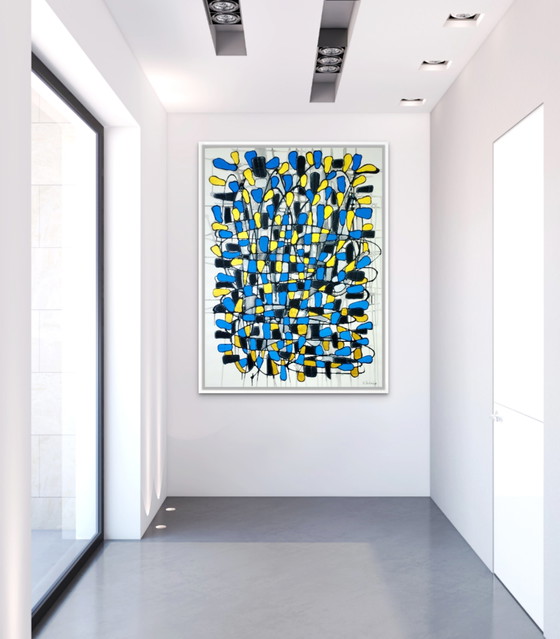 Image 1 of Composition abstraite XXL de Natia Antadze