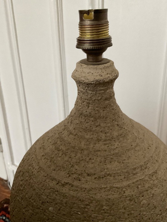 Image 1 of Handcrafted ceramic table lamp – France – circa 1950