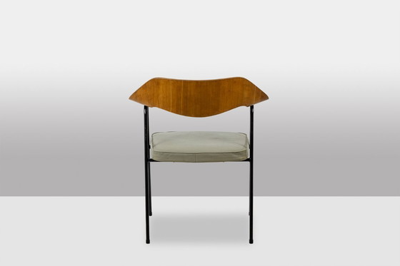 Image 1 of Robin Day. Bürosessel aus thermogeformtem Holz. Airborne um 1950-60