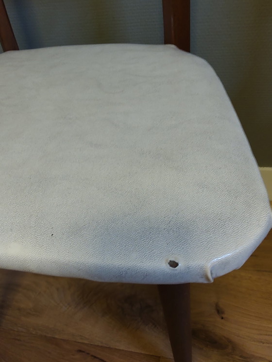 Image 1 of 2 chaises Mid Century en teck des années 60