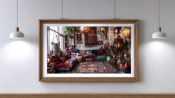 Image 1 of Boheemse stijl / Full Color / Professionele print