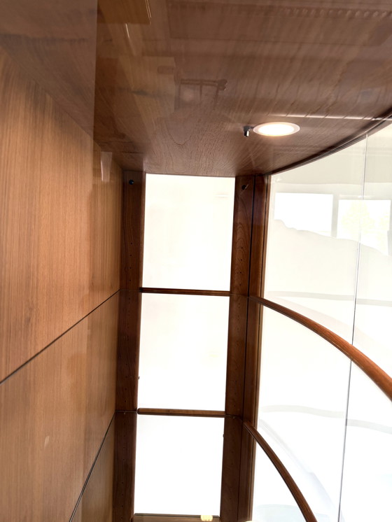 Image 1 of Vetrina danese vintage in teak e vetro anni '80