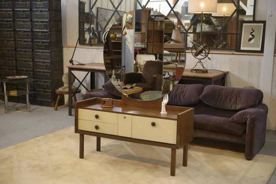 Wenge hairdresser from the 1990s – Dressing tables, Wood, Vintage (photo 6 of 12)