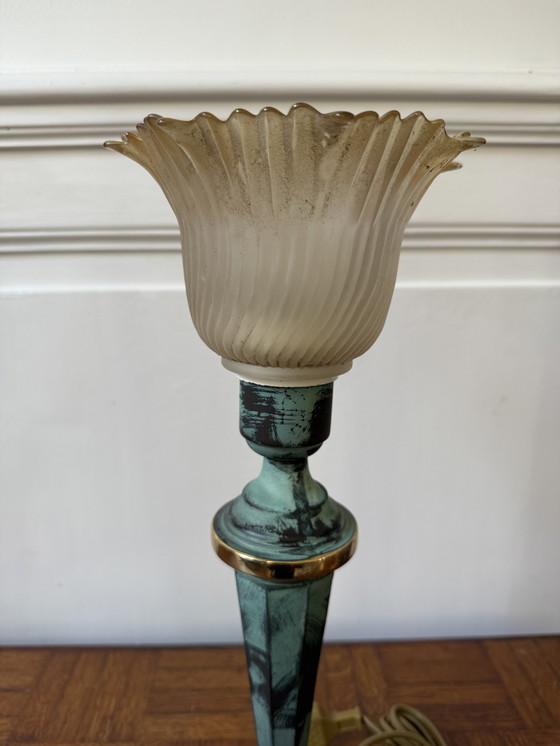 Image 1 of Art Deco Tulip Lamp