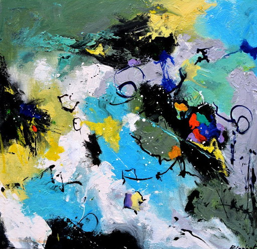 Sitting in an English Garden – kunst, Canvas
