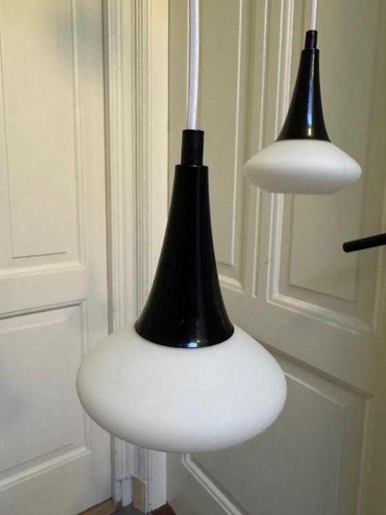 Image 1 of Lampada a sospensione a cascata vintage, anni '60.