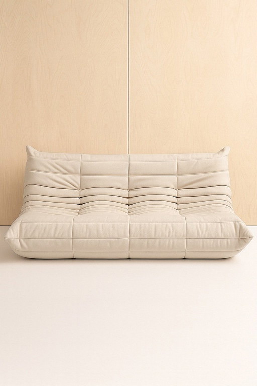 Togo 3-zitsbank LIGNE ROSET ivoorwit