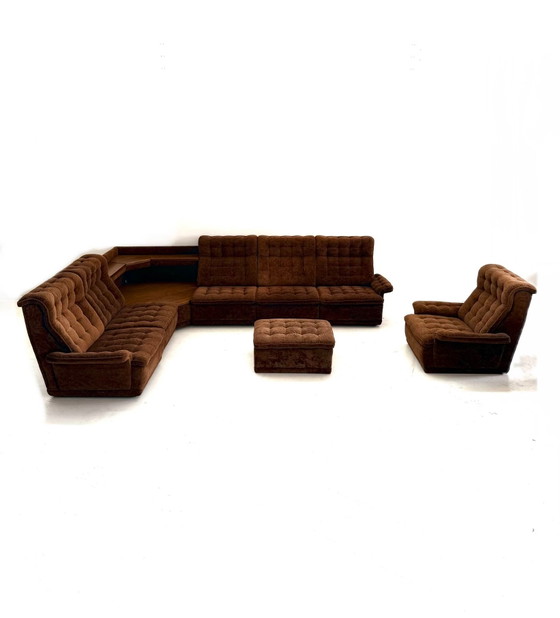 Vintage 8-piece modular sofa, Lemke ‘80 – Wood, Metal (photo 14 of 14)