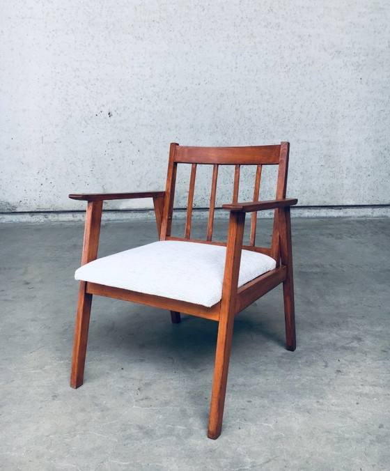 Image 1 of Ensemble de fauteuils de style hollandais moderne du milieu du siècle, Pays-Bas, années 1950