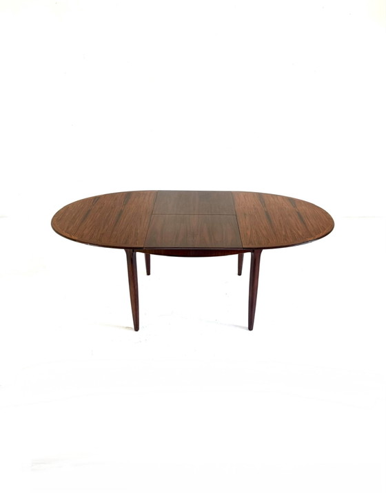 Vintage Rosewood Extendable Dining Table ‘60s – Kondor Möbel-Perfektion, Metal (photo 12 of 15)