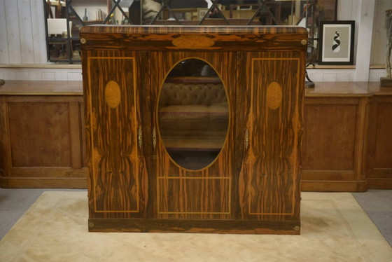 Armadio neoclassico Art Déco in impiallacciatura di ebano anni '30 – Legno, Art Deco (photo 4 of 15)