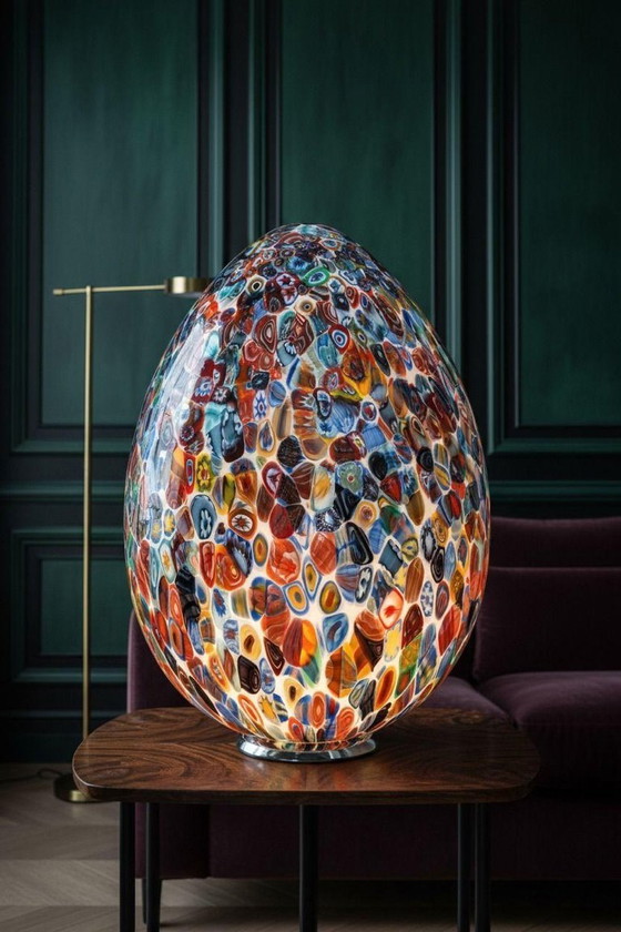 Image 1 of Lampada in vetro artistico di Murano h cm 60