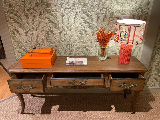 Image 1 of Moissonnier Regency hunting table