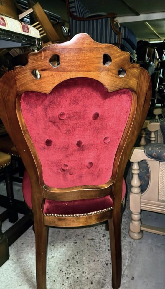 Image 1 of 4 barocke Esszimmerstühle