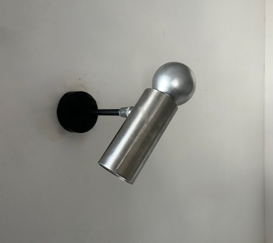 Image 1 of Lampada da parete vintage regolabile, cromo, Francia 1970