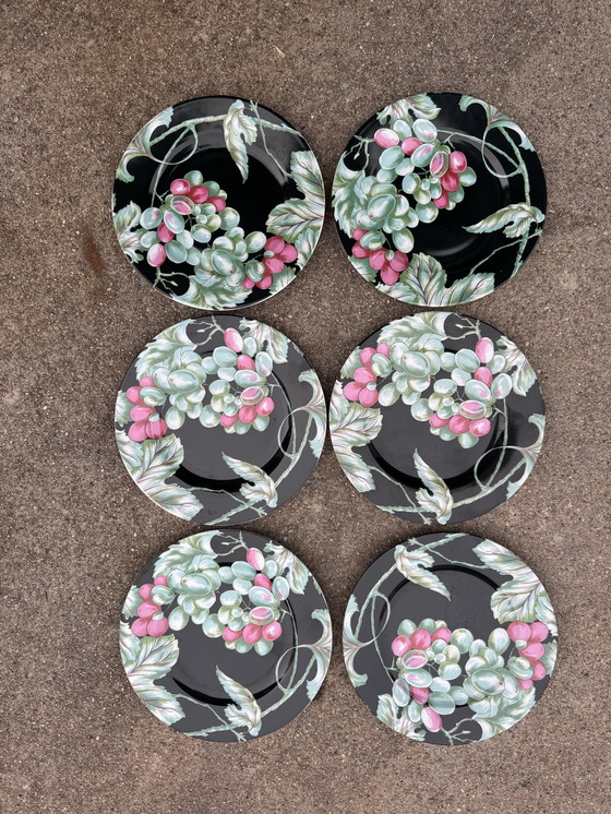 Image 1 of Teller der Serie „Ernte“ von Patrick Frey, 1980er Jahre