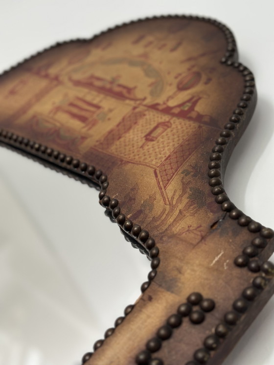 Antieke chinoiserie spiegel Trumeau, ca. 1900 – Wood, Glass (photo 9 of 14)