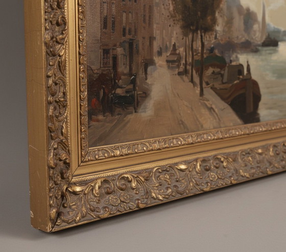 Image 1 of “Jan Knikker – Aangezicht van een stad met gesigneerd)