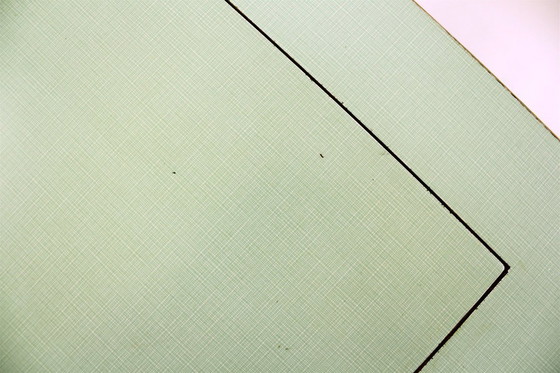 Image 1 of Tables de chevet restaurées de style Mid-Century avec coiffeuse, Tchécoslovaquie, années 1960, ensemble de 3