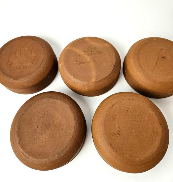 Image 1 of 5 pezzi di ciotole per tapas e creme brulee fatte a mano in stile vintage