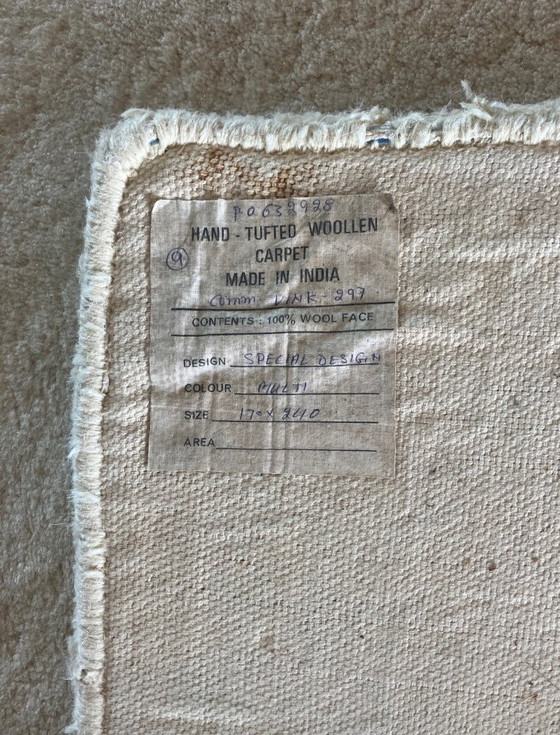 Image 1 of pure wool rug with unique design