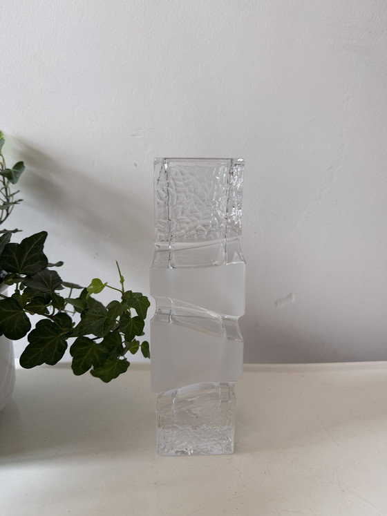 Image 1 of Vintage Pop Art crystal vase
