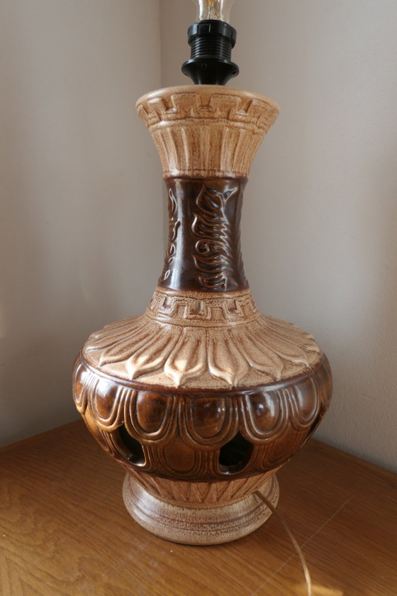Image 1 of Lampada da terra vintage in ceramica, Germania Ovest 6059/45