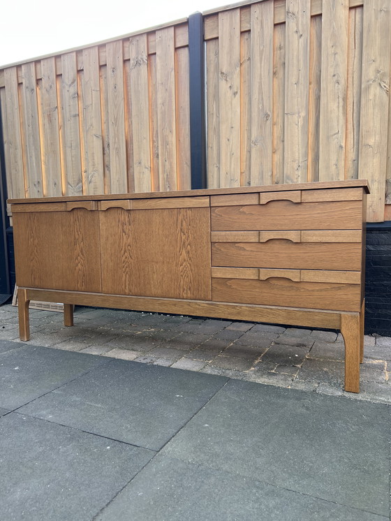 Image 1 of Vintage Teak design Palette Möbelwerk dressoir