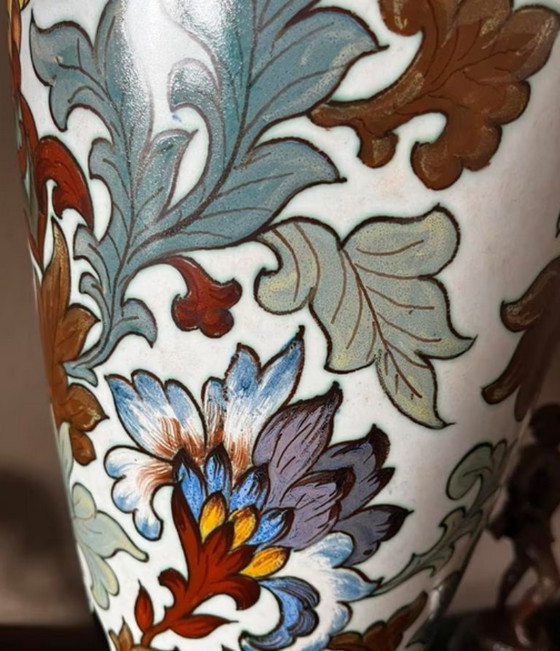 Image 1 of Beautiful Gouda vase 65cm.