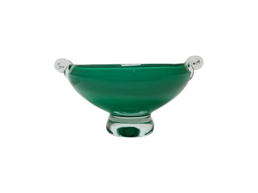 Glazen mand van HSG Tarnowiec, Polen, jaren 70. – schalen, Glass