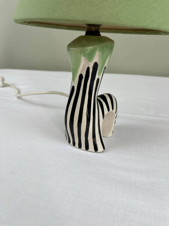 Lampada zebra vintage – Lampade da tavolo, Porcelain, Ceramic (photo 9 of 10)