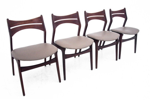 Chairs, Danish design, 1960s Design by Eric Buck.