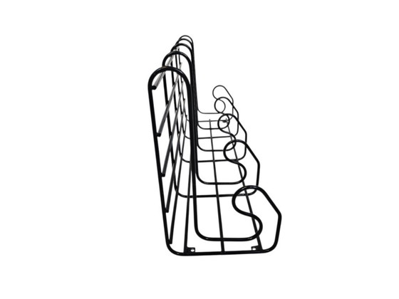 Image 1 of Vintage - Ikea - modello Frän - appendiabiti in filo nero - stile Tomado Pilastro - anni '90