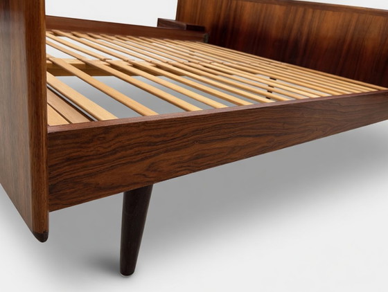 Image 1 of Letto galleggiante in palissandro danese di Sannemans Møbelfabrik