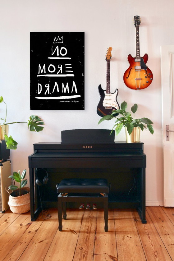 No More Drama - quote by Jean-Michel Basquiat - Poster 50 x 70 cm – Paper (photo 9 of 10)