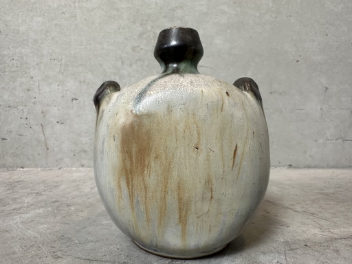 Vase en céramique - Willy Biron - 1960 – beeldhouwkunst, Ceramic, Vintage