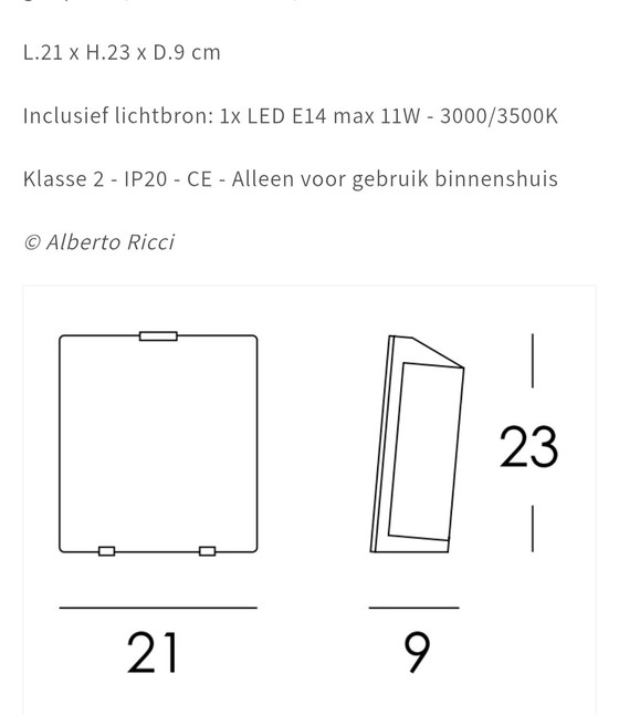 Image 1 of 2 glaskunst wandlampen van Clarisse Dutraive '90