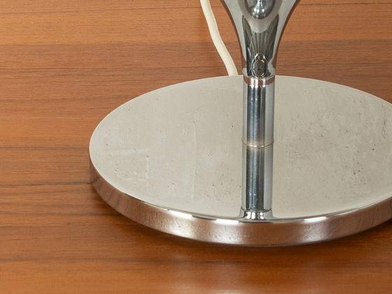 Lámpara Space Age de Kaiser Leuchten – Lámparas de mesa, Vidrio, Cromo (photo 7 of 7)